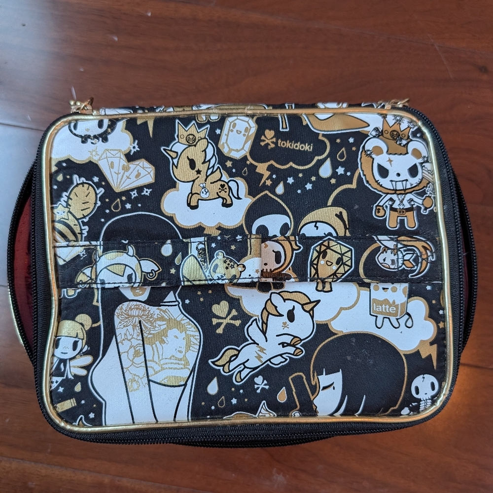Tokidoki makeup bag 24 karat limited edition